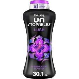 Downy Unstopables In-Wash Laundry Scent Booster Beads, Lush, 30.1 oz