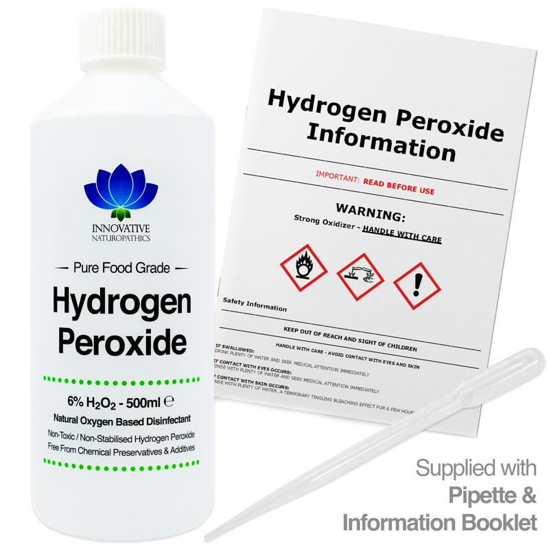 Food Grade Hydrogen Peroxide - Purest Grade 6% - 2