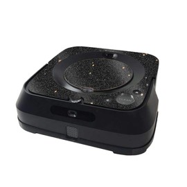 MightySkins Glossy Glitter Skin Compatible with iRobot Braava Jet m6 Minimal Coverage - Deep Space | Protective High-Gloss Glitter Finish | Easy to Apply and Change Styles | Made in The USA