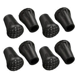 Pack of 8 Sticks, Rubber Buffers, Rubber Buffer for Hiking Poles, Suitable for Asphalt, Suitable for All Trekking Poles, Rubber Buffer for Hiking Poles, Trekking Pole Cushion, Hiking Pole Buffer