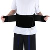 Breathable Mesh Support Exercise Belt Adjustable Waistband Fitness Waist ProtectorBlack