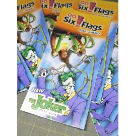 Park Map: Six Flags Great America 2017 - Gurnee, IL