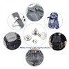 ZENGLU 17mm Replacement Jean Buttons No Sew Instant Button 16