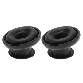 YINETTECH Pack of 2 Car Rear Wiper Axle Grommet Compatible with Ford Fiesta Mk7 Mk8 (2008-2019) Windscreen Wiper Motor Grommet Replacement Part 1701120, Black