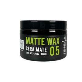Luxa Matte Wax 05 - Cera para Cabello de Alta Fijación y Acabado 100% Mate, 135g | Textura Cremosa de Fácil Aplicación | Aroma Fresco Cítrico y Herbal | Calidad de Barbería Mexicana Profesional