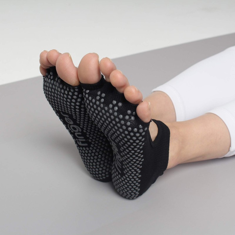 Finger 5 Finger Yoga Socks, Ballet, Pilates, Anti-Slip, Women's Yoga