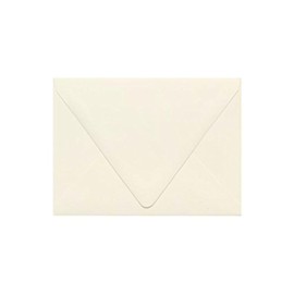 LUXPaper A6 Invitation Envelopes | Peel & Press | 4 3/4" x 6 1/2" | Natural | 80lb. Text | 30% Recycled | 50 Qty