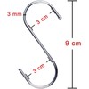 Baoswi 40 Pack Heavy Duty S Shaped Hanging S Hooks