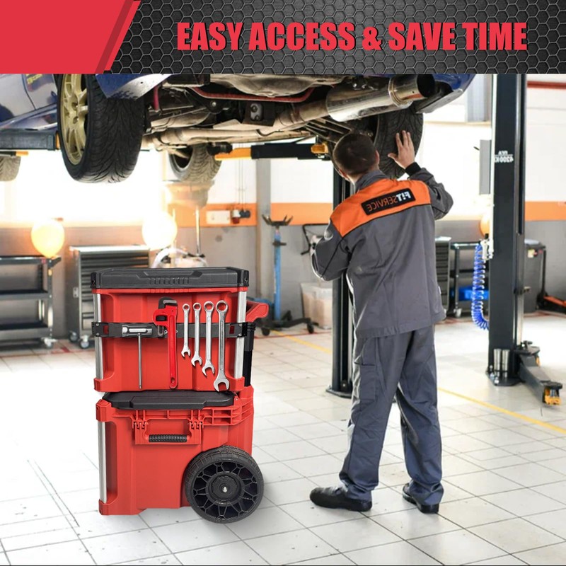 Magnetic Bar Mount Fits for Milwaukee Packout Toolbox, Powerful Magnet