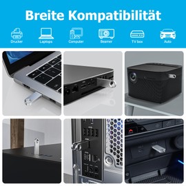 USB Stick 16 GB Pack of 5, ABLAZE Mini Memory Sticks, Waterproof, 16 GB USB Sticks, Metal, Pack of 5 for Laptop, Computer, TV, Car