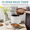 AROMA® Professional Rice Cooker with Purple Clay Cooking Pot, 6-Cup