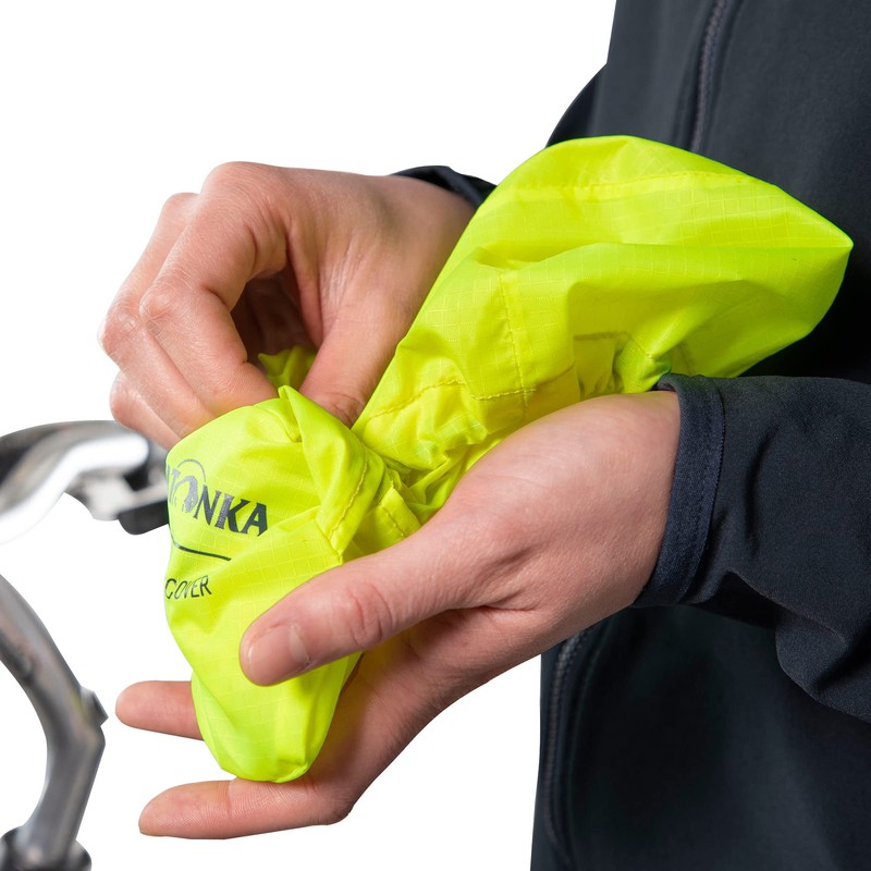 Tatonka Unisex - Adult Saddle Cover Rain Cover Safety Yellow