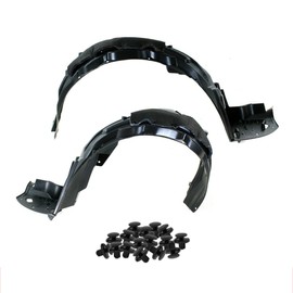 Parts N Go Fender Liner Set w/Clips For USA Built 2008-2012 Accord Sedan Front Driver & Passenger Side Left Right HO1248138 HO1249138 74150TA0A00 74100TA5A00