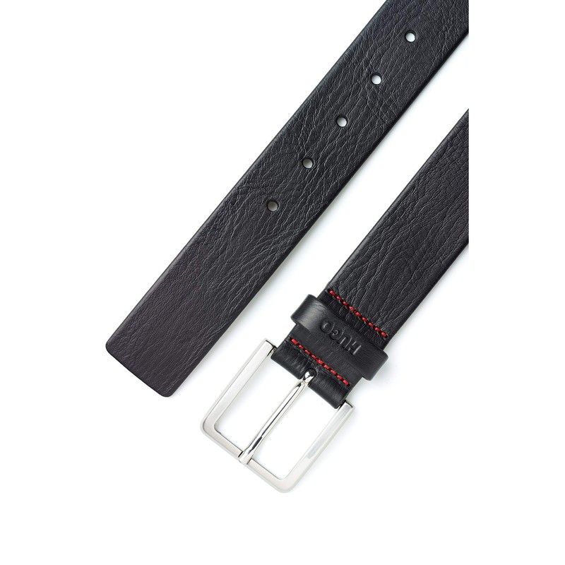 HUGO Gionios SZ40 Men's Belt, Black001, 115