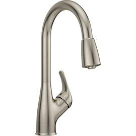 PROFLO PFXC9011ZBN PROFLO PFXC9011 Tecopa 1.8 GPM Single Hole Pull Down Kitchen Faucet - Includes Escutcheon
