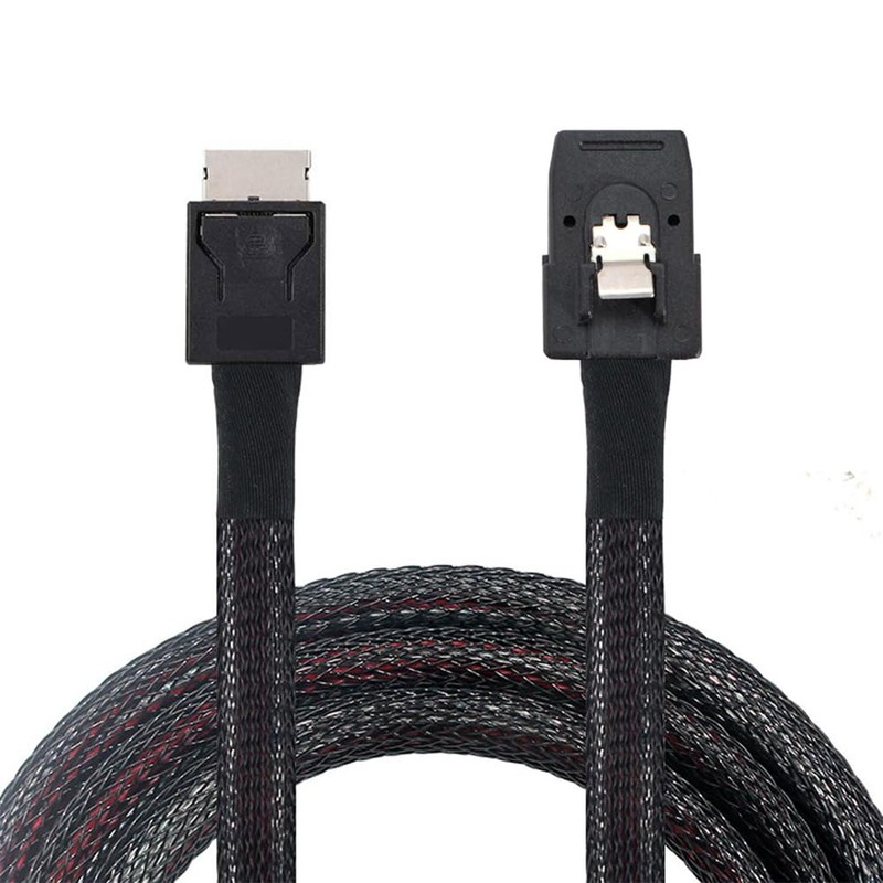 xiwai Oculink PCIe PCI-Express SFF-8611 4i→SFF-8087 36ピンケーブル PCIE スリムライン SSD
