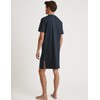 CALIDA Relax Essentials Men's 100% Organic Cotton Nightdress, Dark Sapphire