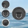 PATIKIL 3.1" Paddle Board D Rings, 4 Pcs Stainless Steel