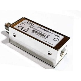 Lea Networks Balun Media Converter, 75ohm Coax to 100ohm Twisted Pair, G.Fast & G.hn