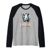 Save Wildlife Save Rhinos Rhinoceros pachyderms Raglan Baseball Tee