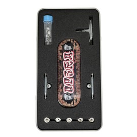 LEEFAI 29mm Pro Fingerboard Complete 29x96mm Wood Deck,UV Printing Graphic, Pro leefai4.0 Trucks Regular kingpins- 5 Urethane Bearing Wheels-Op3ra V3-Handstyle