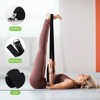 Slim Panda Yoga Block with Strap Set, 2 Pack Sturdy