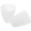 Minkissy 2pcs Small Lamp Shades Replacement Horseshoe Lampshade Chandelier Shade