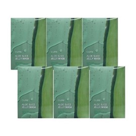 Kim Jeong-moon Aloe Cure Aloe Slice Jelly Mask Jeju Edition 30ml 60 Sheets Ss / 김정문알로에 큐어 알로에 슬라이스 젤리 마스크 제주 에디션 30ml 60매 Ss