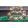 Ramsons Imports Black Gadsden Flag Don't Tread on Me Double