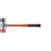 Halder 3126040 Simplex Rubber/Plastic Soft-Face Mallet, Multi-Colour, 40 mm