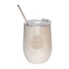 FC Bayern München Stainless Steel Drinks Cup with Straw 0.35