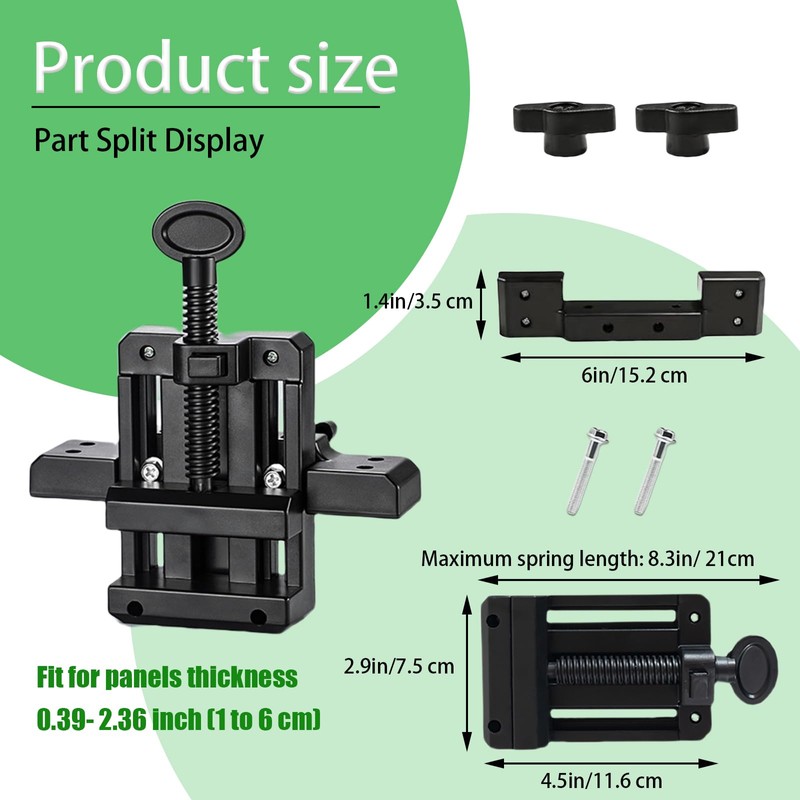 Sgphrzlt Cabinet Door Installation Jig for Quick and Accurate Setup,