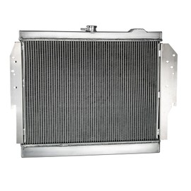 YoApoio Aluminum Radiator for 1979-1993 1991 Dodge D150 D250 D350 W150 W250 5.2L 5.9L V8, Full Performance Aluminium Radiators, Automotive Replacement Radiator