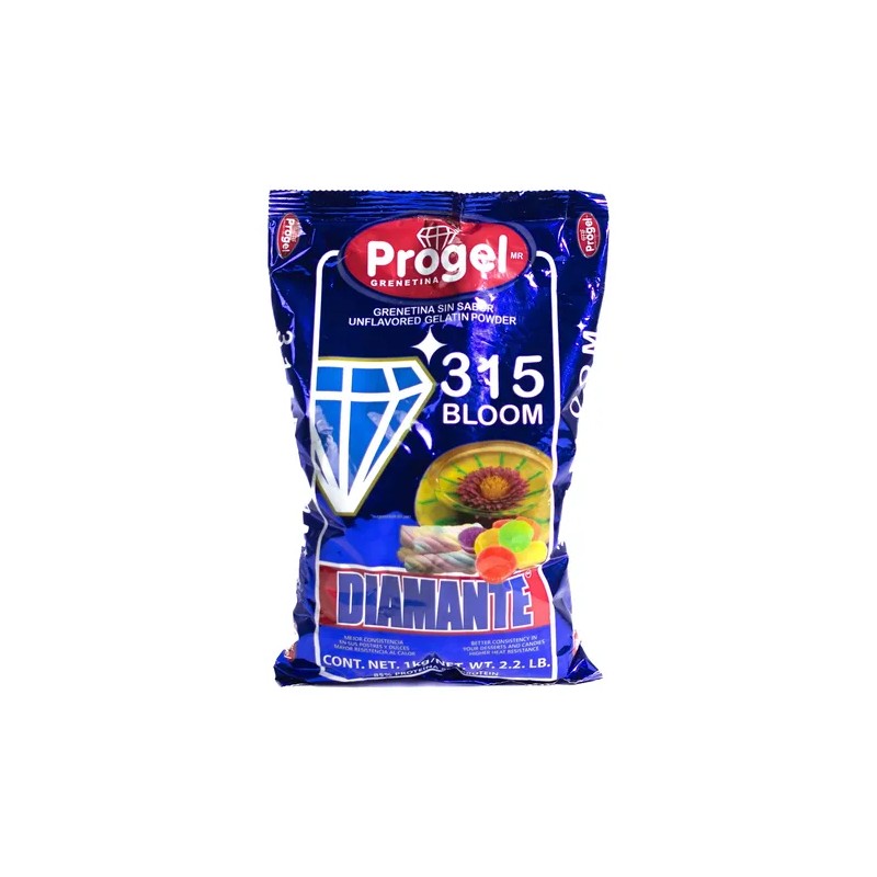 Grenetina Progel Diamante En Polvo 315 Bloom 1 Kg