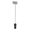 Electric Milk Frother USB Charging 3 Speeds Egg Beater Handheld