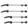 2 Pair Quick Release Bicycle Skewer, Road Mountain Bike Front
