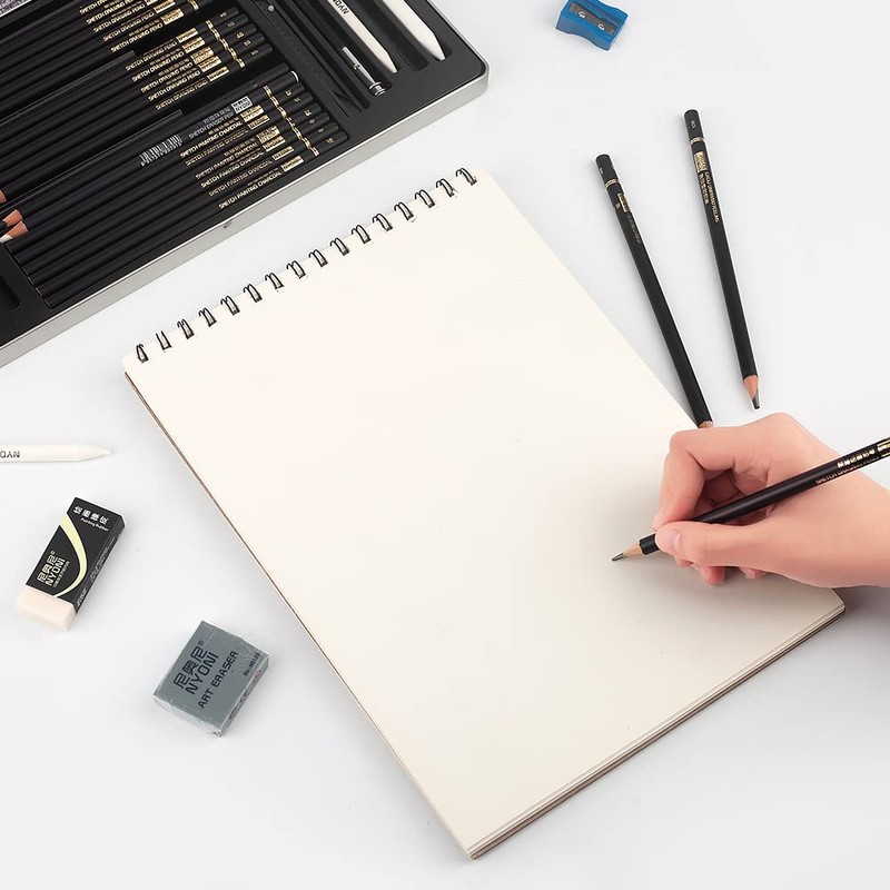 Nyoni Sketch Pencil Set for Artist, Beginner, Student with Metal