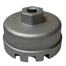 YESprime Oil Filter Wrench Cup Type Pipe Oil Change Torque Oil Element 3/8 Inch Drive Angle 9.5mm Opening 3+3 14 Square