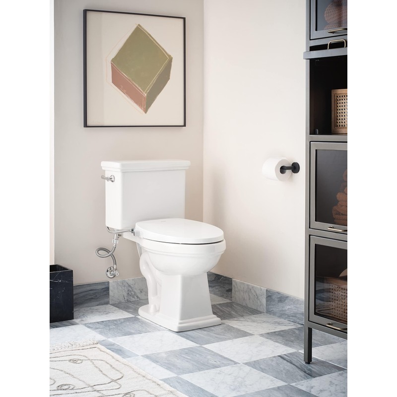 Moen Moen White 2-Series Standard Non-Electronic Bidet Seat for Elongated
