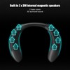 Neckband Bluetooth Speaker, 3D Stereo Sound 12H Playtime Clear Calls