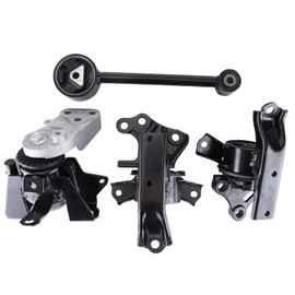 Engine Motor & Trans Mounts,Aublinto 4Pcs Engine & Automatic Transmission Mount Kit Rear Torque Strut Motor Mount for Mirage Mirage G4 2014-2022 1.2L OEM 2910A318 2910A106 2910A317