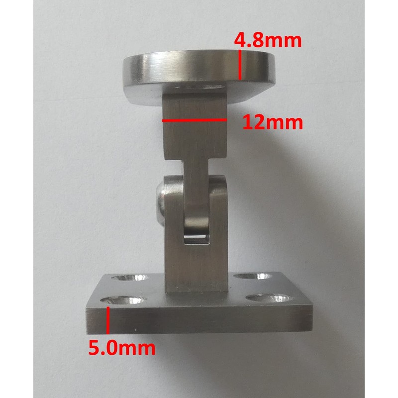 Stainless Steel Handrail Bracket - Adjustable