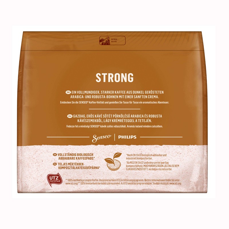 Senseo Strong / Dark Roast, Pack of 5, 5 x