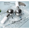 ICE Globes for Facials & Gua Sha Set, Gua Sha