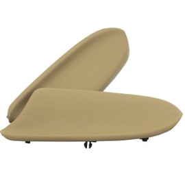 Ezzy Auto Beige Armrest Vinyl Front Door Panels Armrest Lid for 2008-2012 Honda Accord