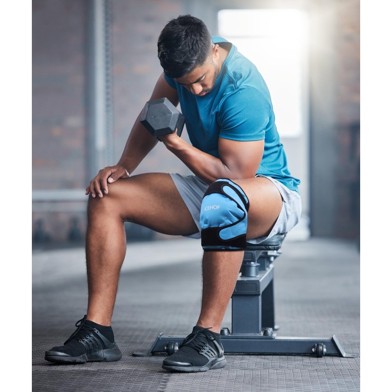 ICEHOF Knee Cooling Cuff – Universal Use – Cooling Pad