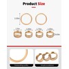 JWWY Dashboard Air Vent Trim Ring Set Fit for 2024-2026+