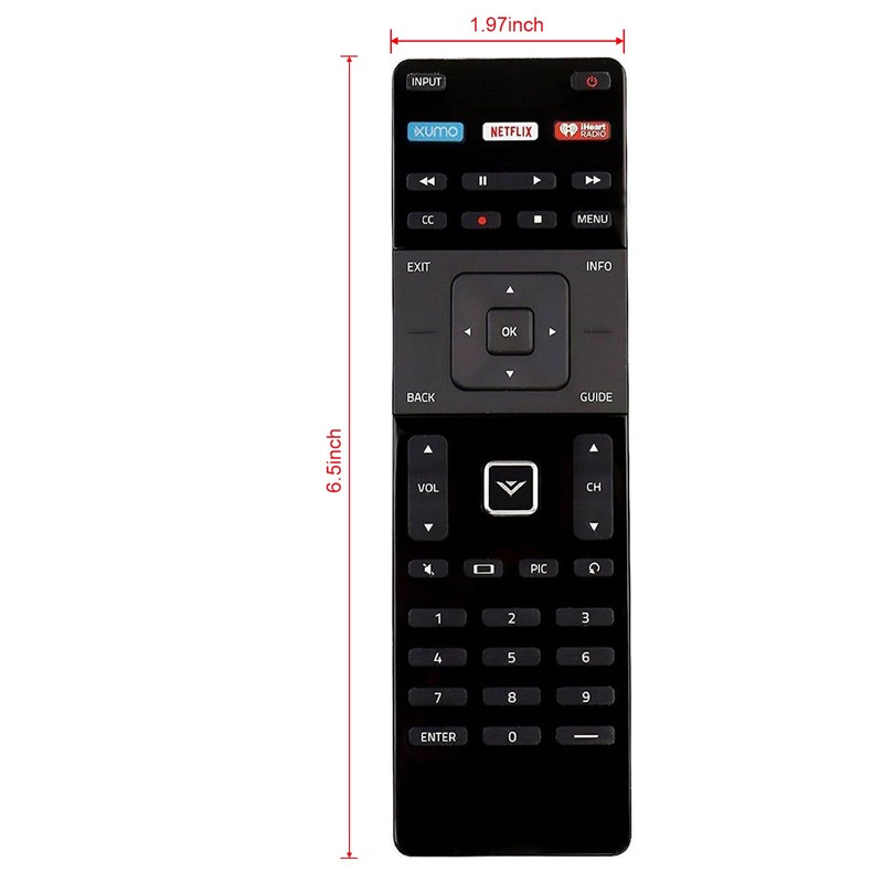 New XRT122 Replace Remote fit for VIZIO TV E32-C1 E32H-C1