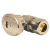 Apollo Valves Apxvs1238c Pex Straight Stop Valve Crimp Fitting, 1/2"