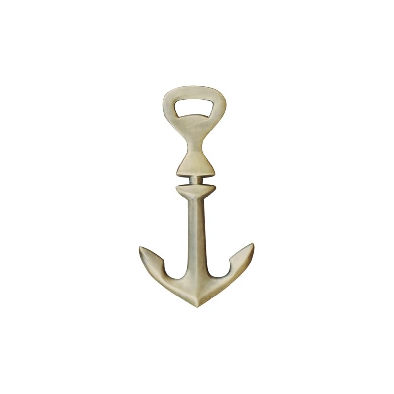 Sea-Club Bottle Opener – Anchor Bottle Opener Brass Antique Height